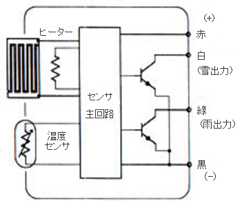 雪センサ回路図