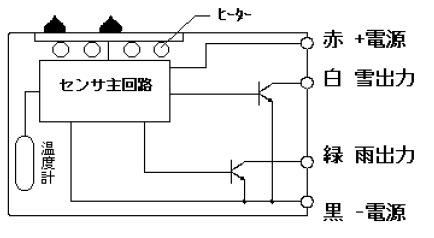 雪センサ回路図